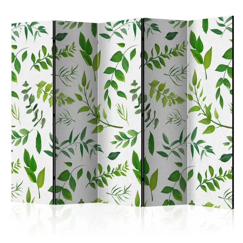 Rumsavdelare Skärmvägg Arkiio Green Twigs II 225x172 cm