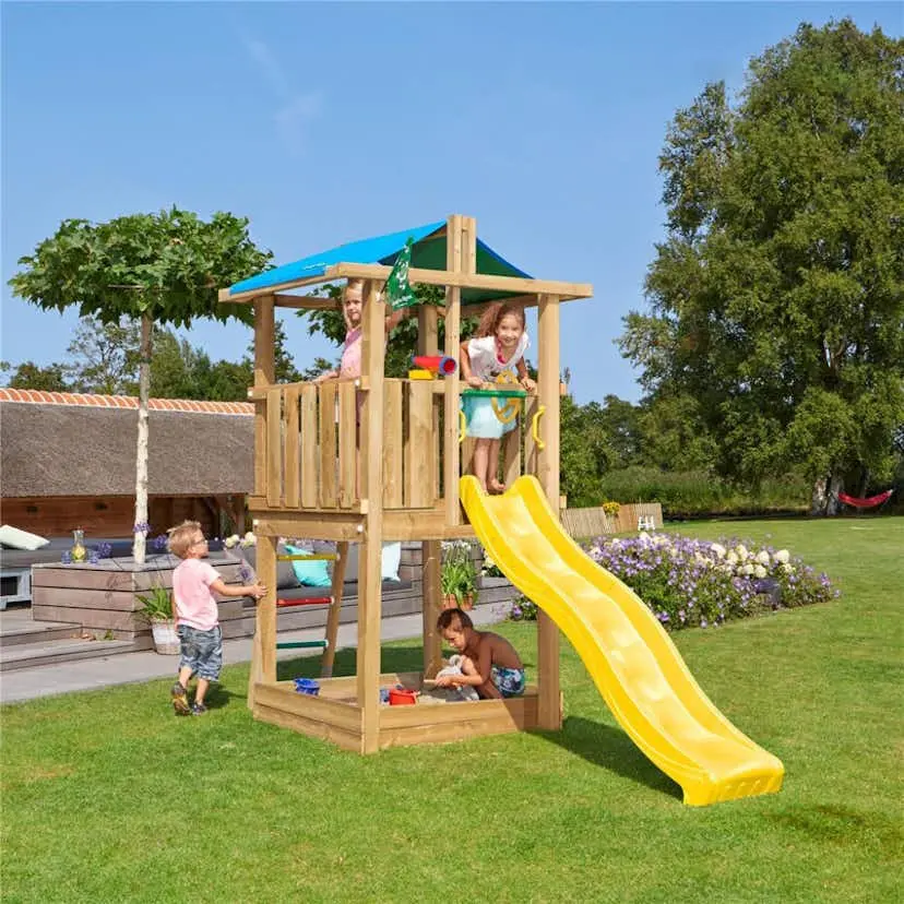Lektorn Jungle Gym Hut inkl. rutschkana