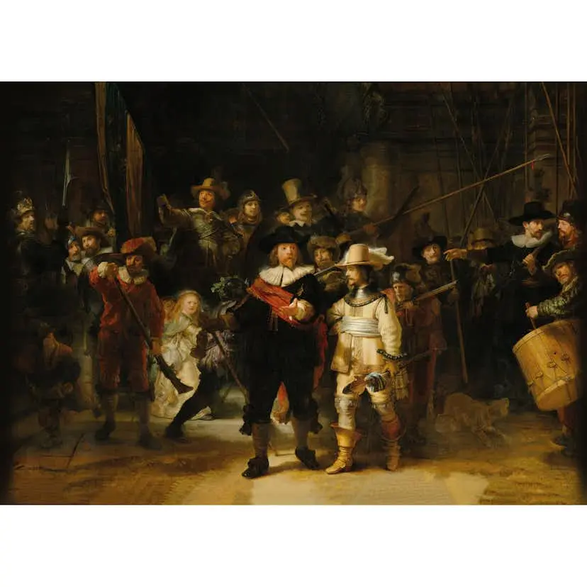 Tavla Art for the Home Rembrandts Nattvakten