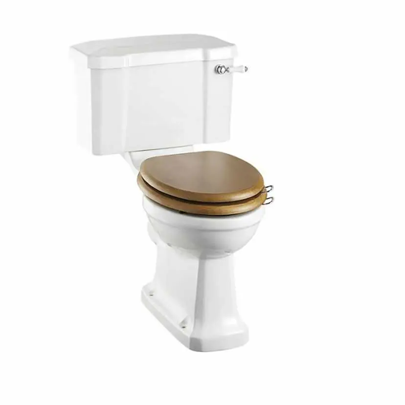 Toalett Burlington P12 Forhøyet 520 mm Med Myktstengende Sete