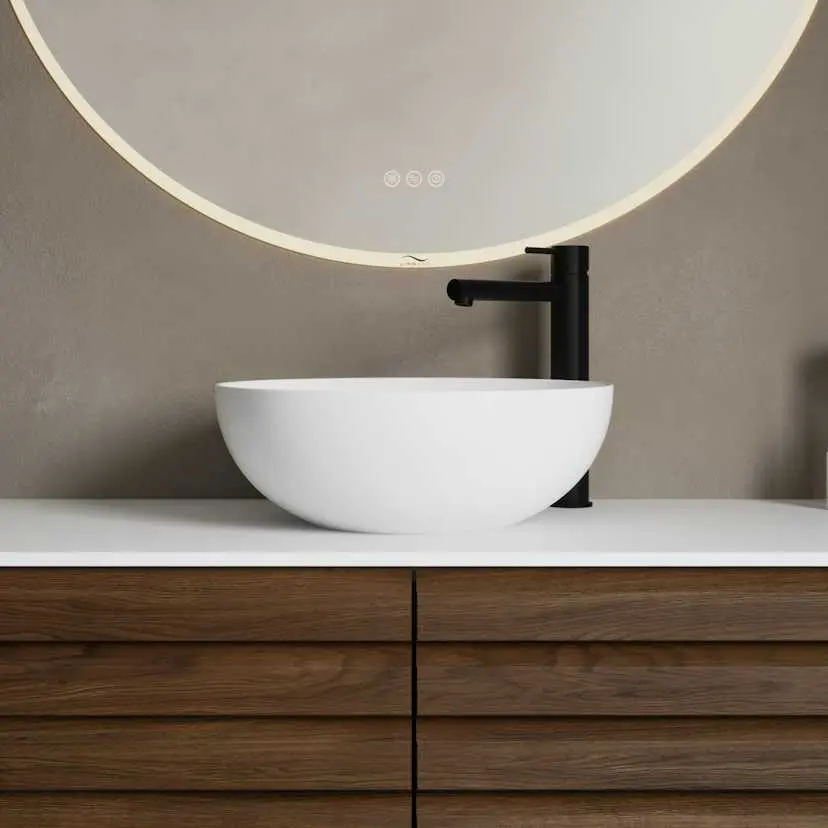 Toppservant Linn Bad Toke Ø40 cm