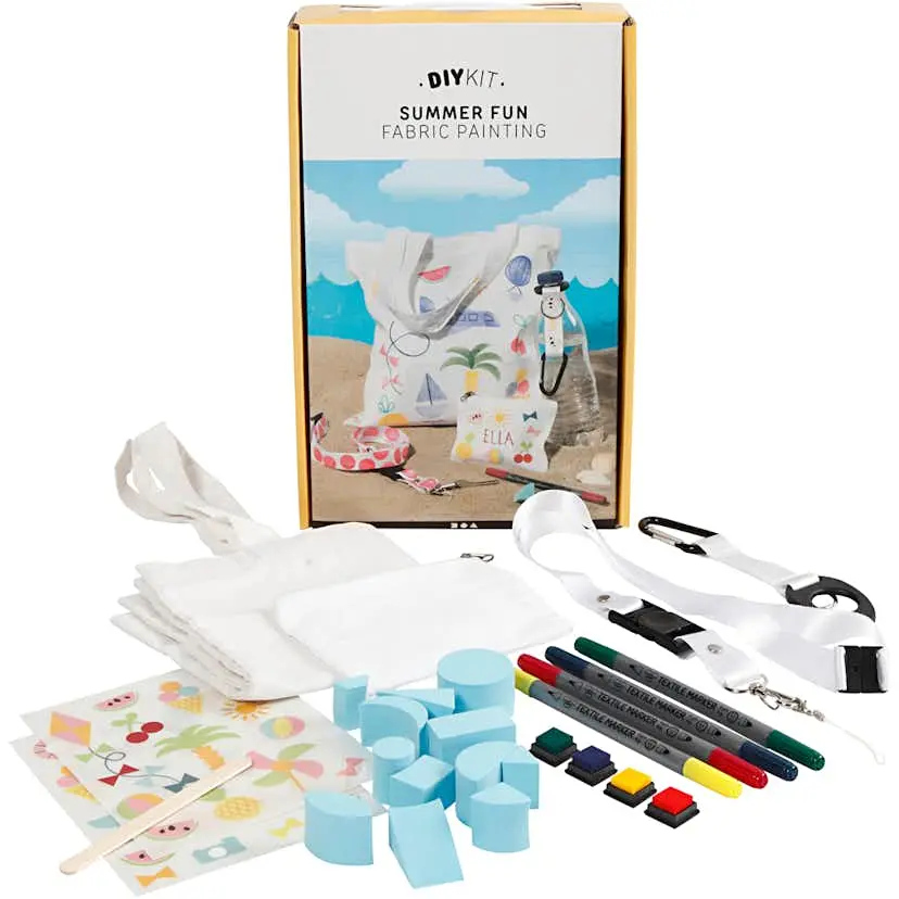 Materiellsett Creativ Company Kreativ med Tekstiler 1 Sett