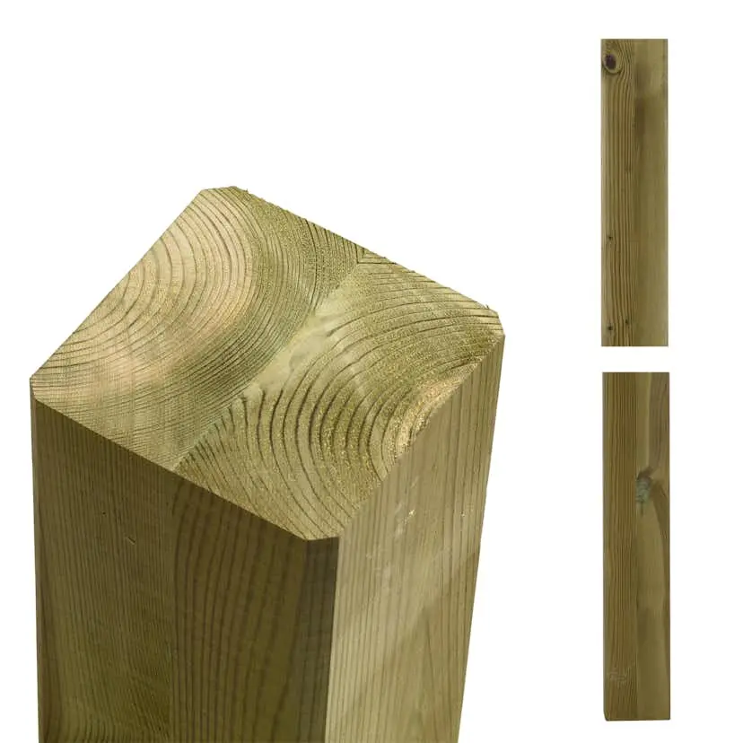 Stolpe PLUS Limt Tverrbjelke 90x90 Trykkimpregnert