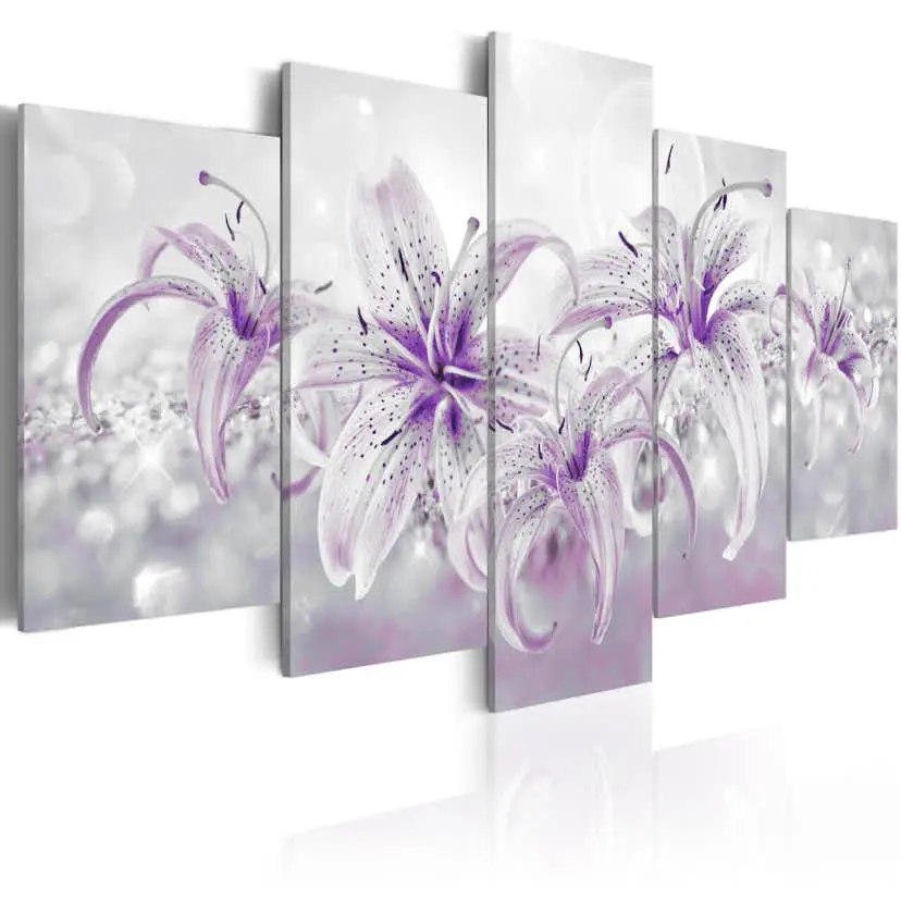 Akrylglastavla Arkiio Purple Graces