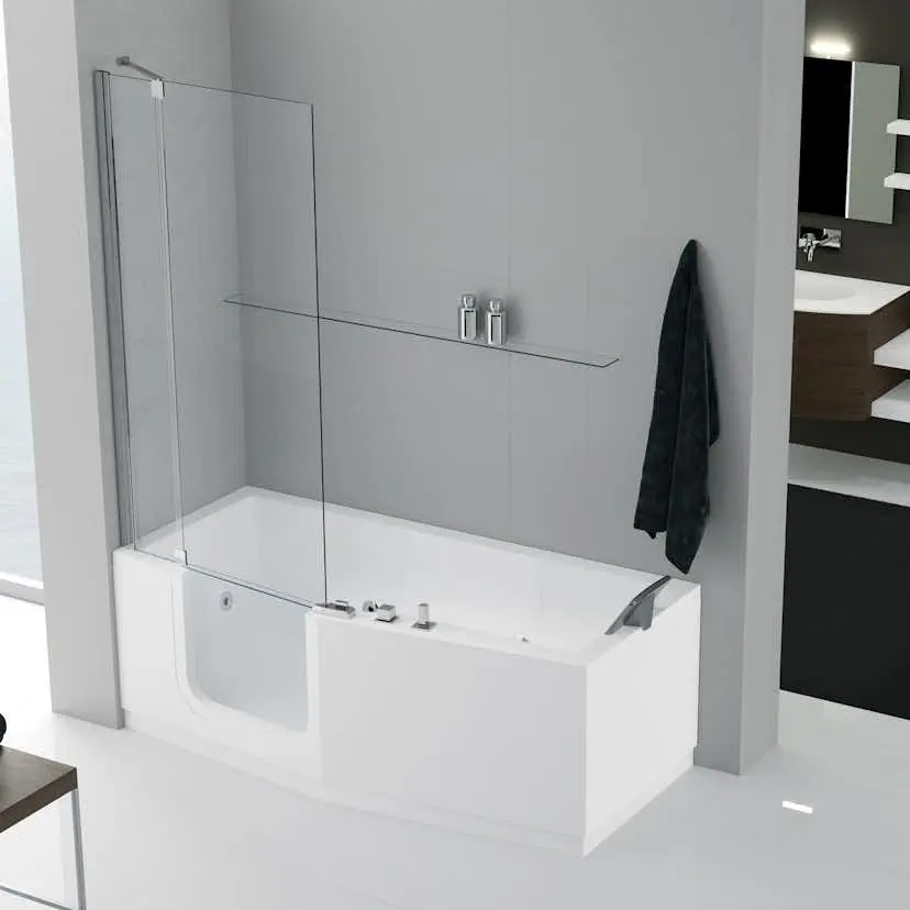 Badekar Novellini Iris med Dør 170