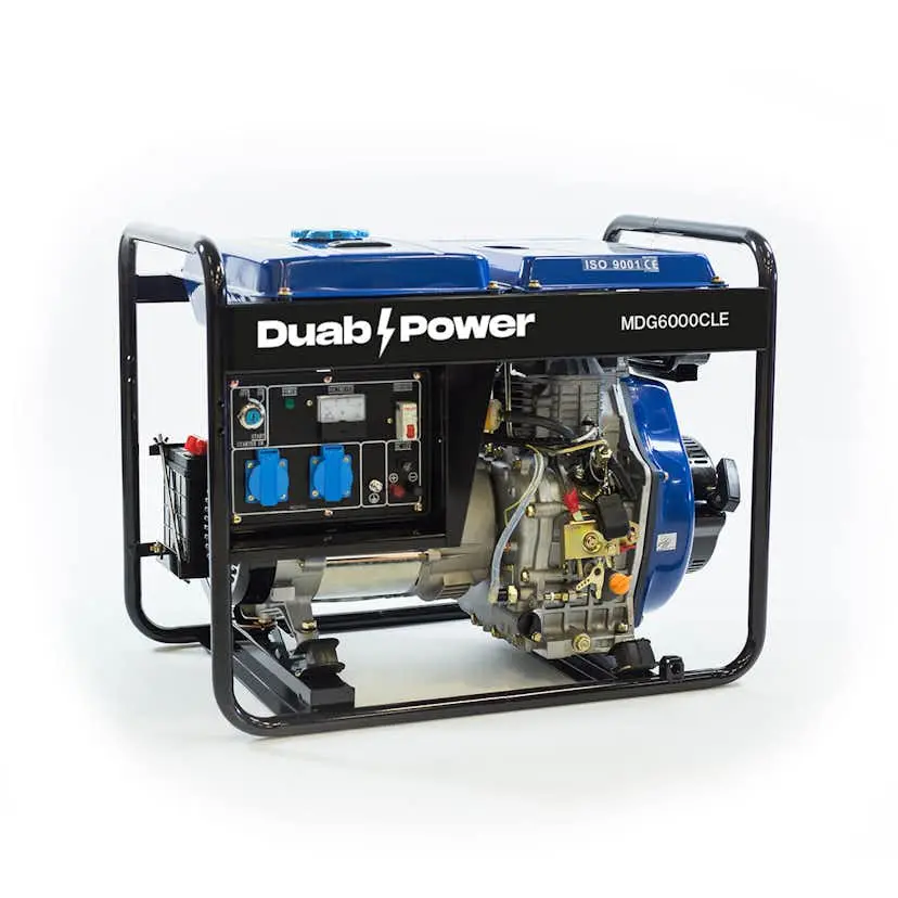 Strømaggregat Duab-Power MDG6000CLE 1-fas Diesel