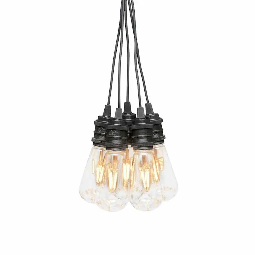 Tilleggsslynge Gnosjö Konstsmide E27 10 Amber LED