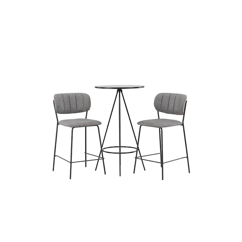 Matgrupp Venture Home Bistro Ø60 cm med 2 st Bell stolar
