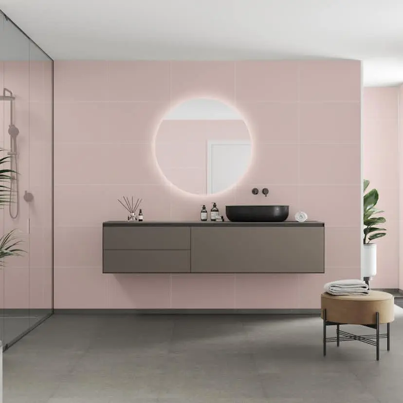 Baderomspanel Fibo 5218-M6040 Dusky Pink
