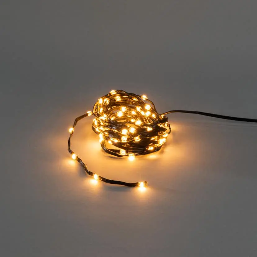 Ljusslinga Gnojsö Konstsmide ShineLine 400st LED-lampor Amber 20m Utomhus