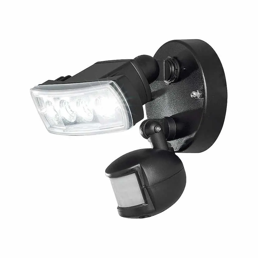 Vegglampe Gnosjö Konstsmide Prato 4x1W LED Bevegelsessensor