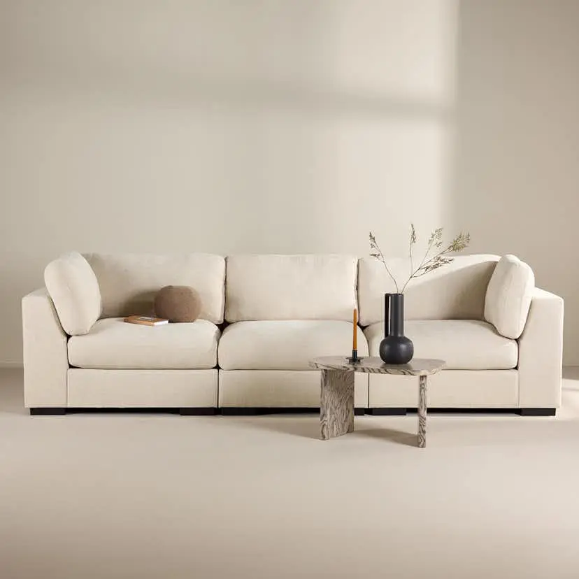 3-sitssoffa Venture Home Salerno Beige