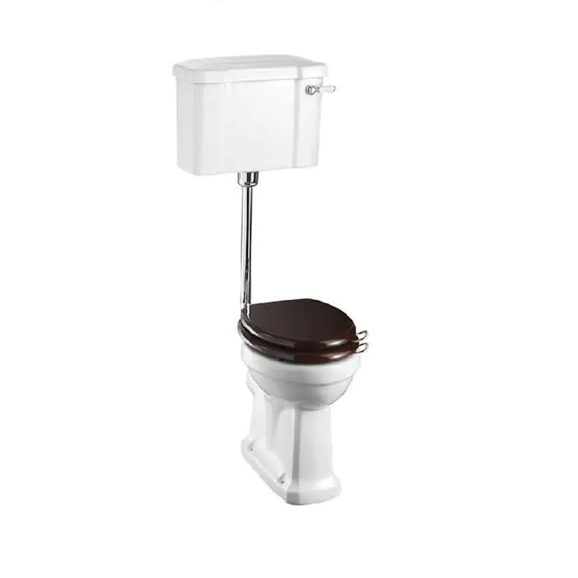 Toalett Burlington P2 Lav 520 mm med Myktstengende Sete