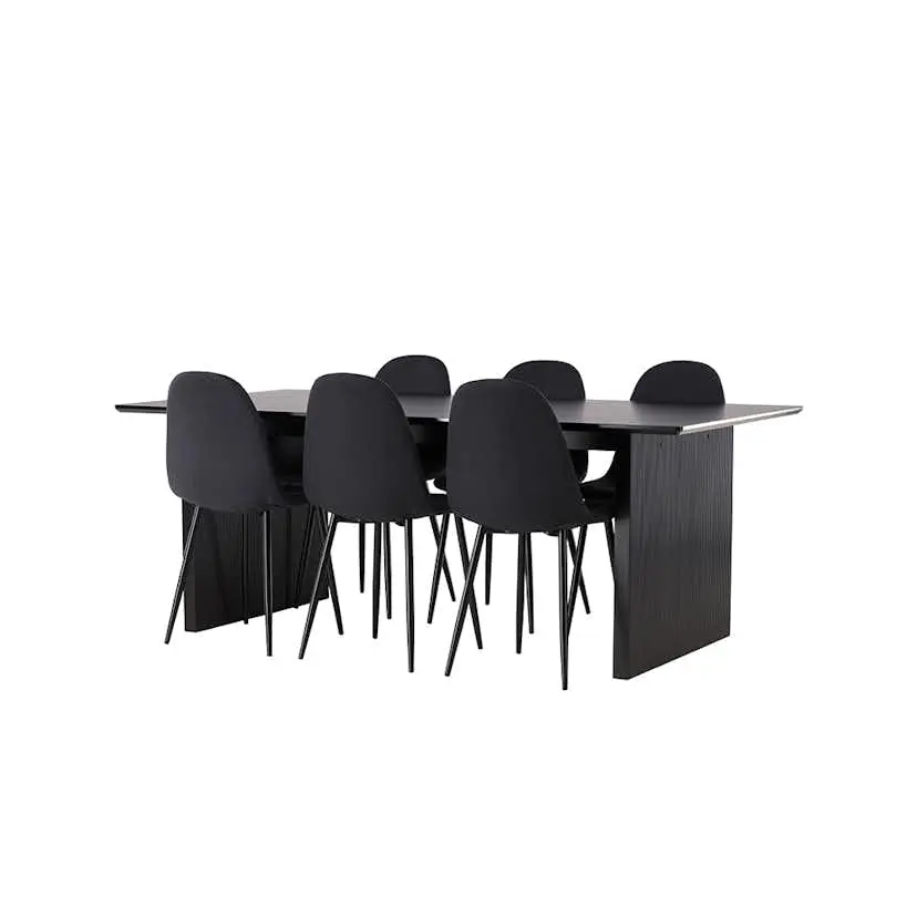 Spisegruppe Venture Home Vail med 6 Polar Stoler