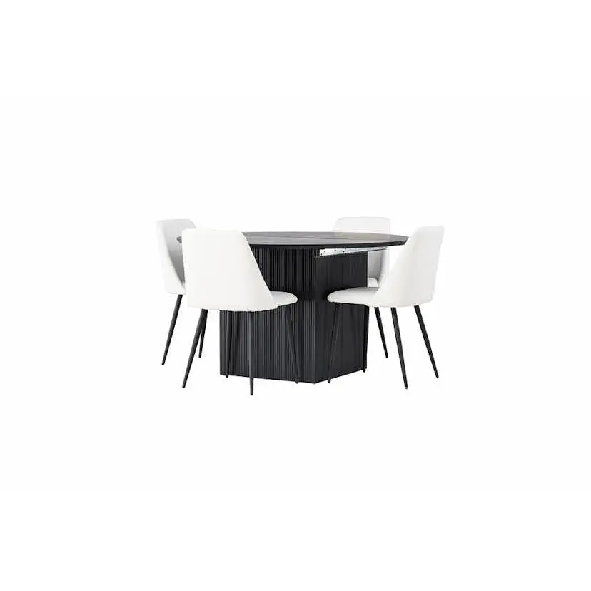 Matgrupp Venture Home Matilda med 4 Night Stolar