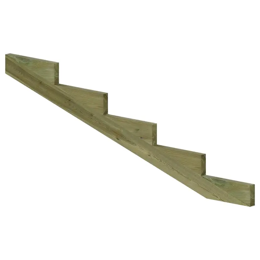 Trappevange PLUS Trinndybde 39 cm 5-Trinn uten Beslag