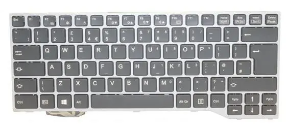 Fujitsu - KEYBOARD BLACK W/ BL PORTUGAL