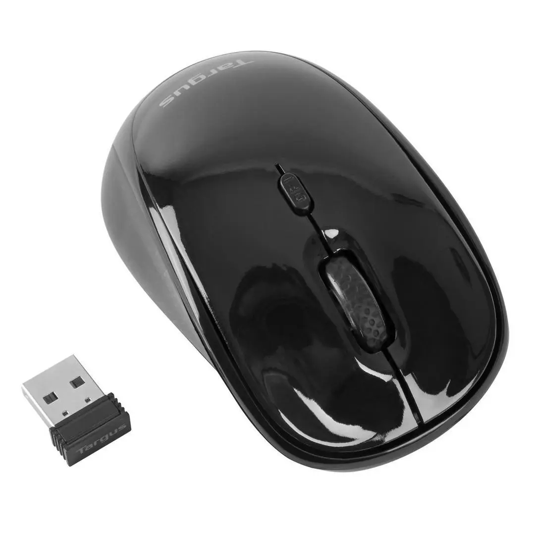 TARGUS - Wireless USB Laptop Blue Trace Mouse - Black