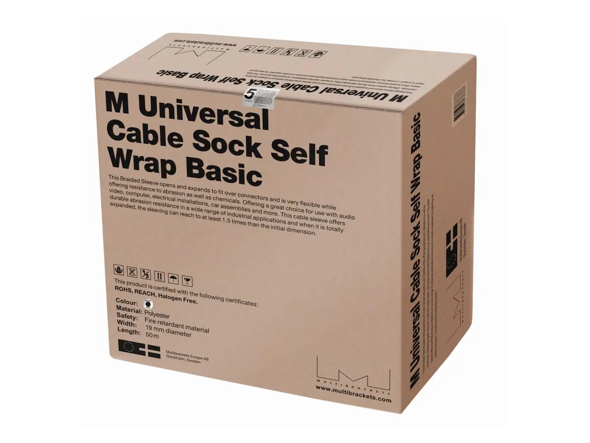 Multibrackets M Universal Cable Sock 40 mm x 2 m