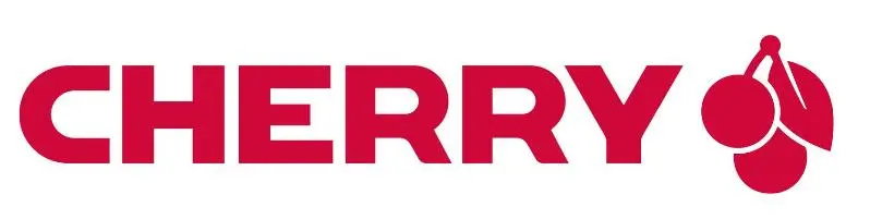 Cherry - DC 2000 - tastatur- og mussett - Fransk - svart Inn-enhet