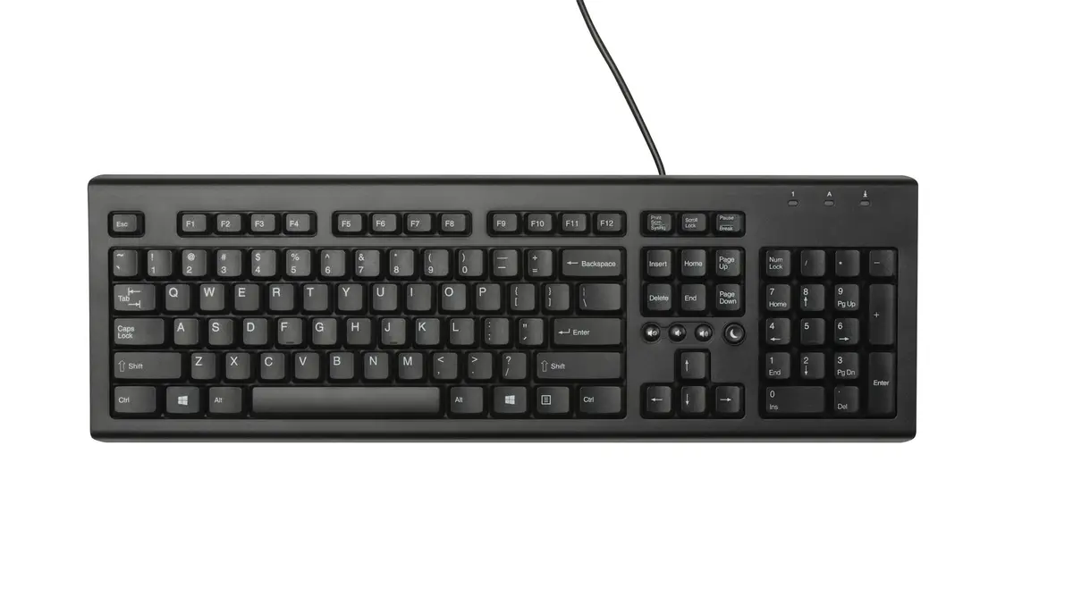 HP - Classic Wired KBD-GRE-CYP