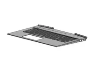 HP - TOP COVER ACG W KB BL UK