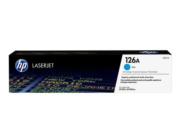 HP - 126A cyan original LaserJet-tonerkassett