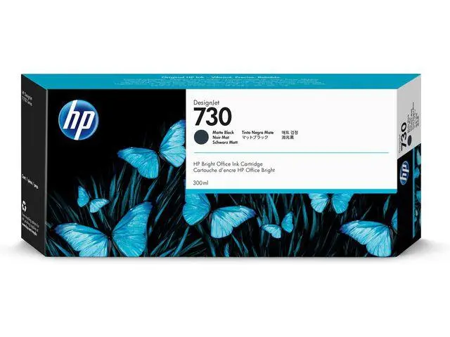 HP - Ink/730 300ml Matte BK