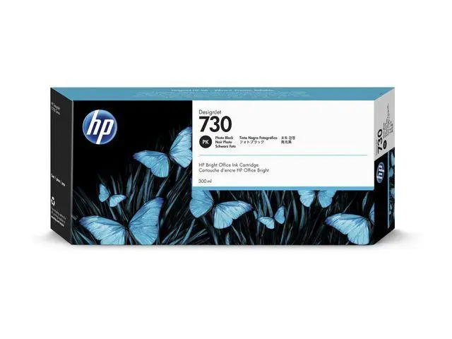 HP - Ink/730 300ml Photo BK