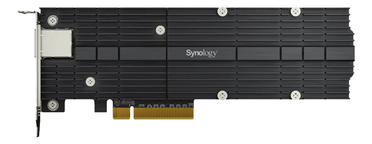 SYNOLOGY - M.2 SSD + 10GBE COMBO ADAPTER 2X M.2 NVME SSD 22110 AND 2280 IN CTLR