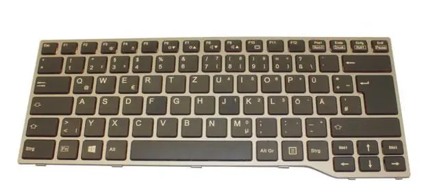 Fujitsu - KEYBOARD BLACK W/O TS SOUTH