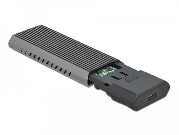 DELOCK - Ekstern Lagringspakning USB 3.2 (Gen 2) M.2 NVMe Card / SATA 10Gb/s