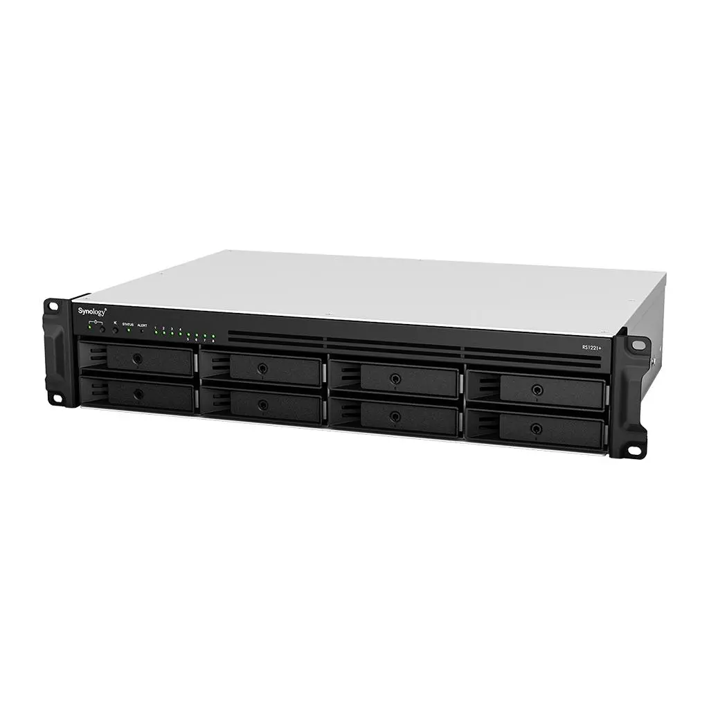 SYNOLOGY - Bundle RS1221RP+ + 8xHAT3300-6T Plus Series