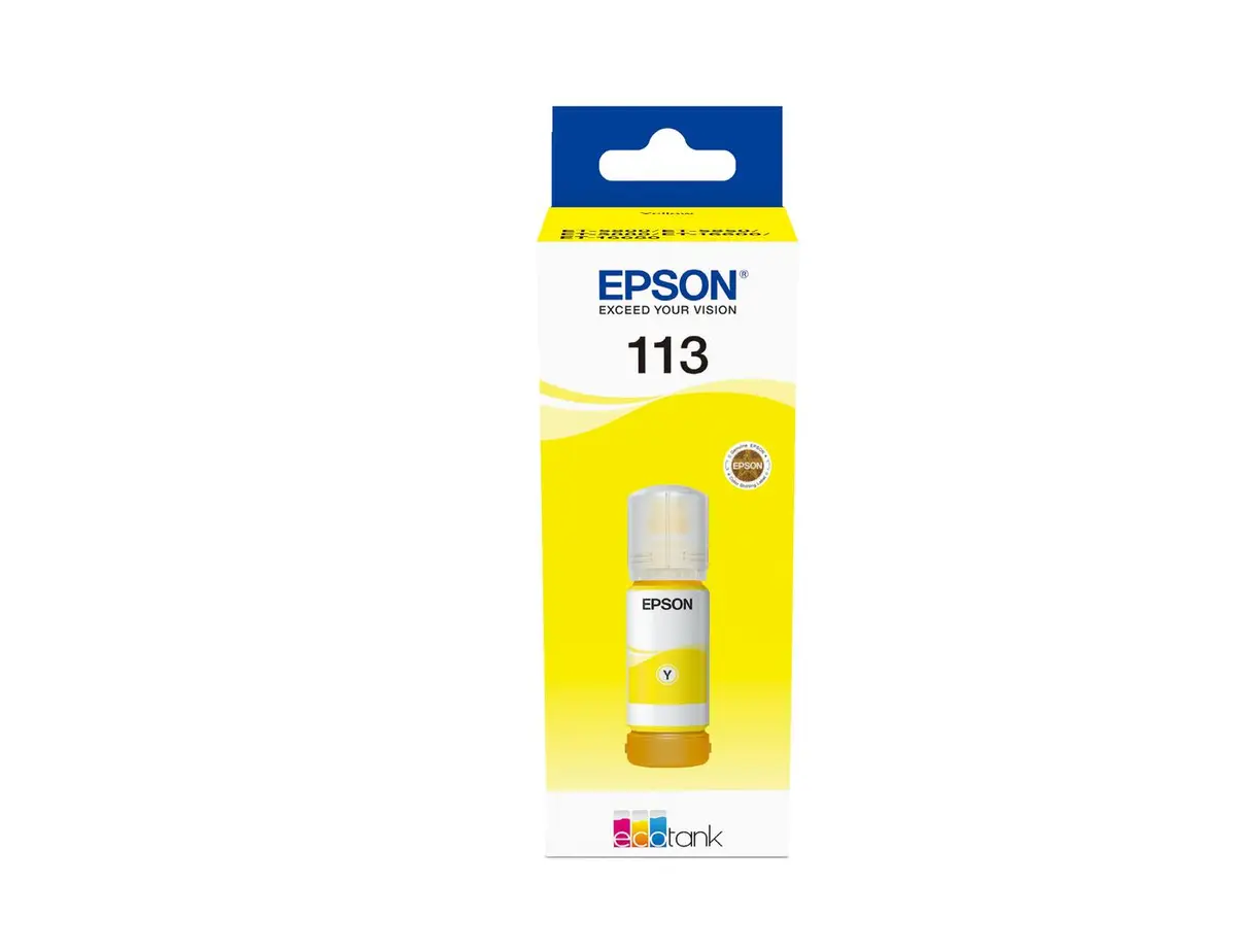 EPSON - 6LB 113 EcoTank Pigment Yellow ink bottle