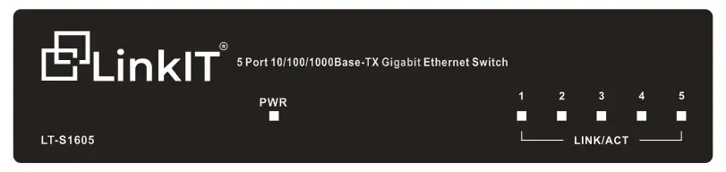 LinkIT - S1605 Unmanaged Switch 5-Port