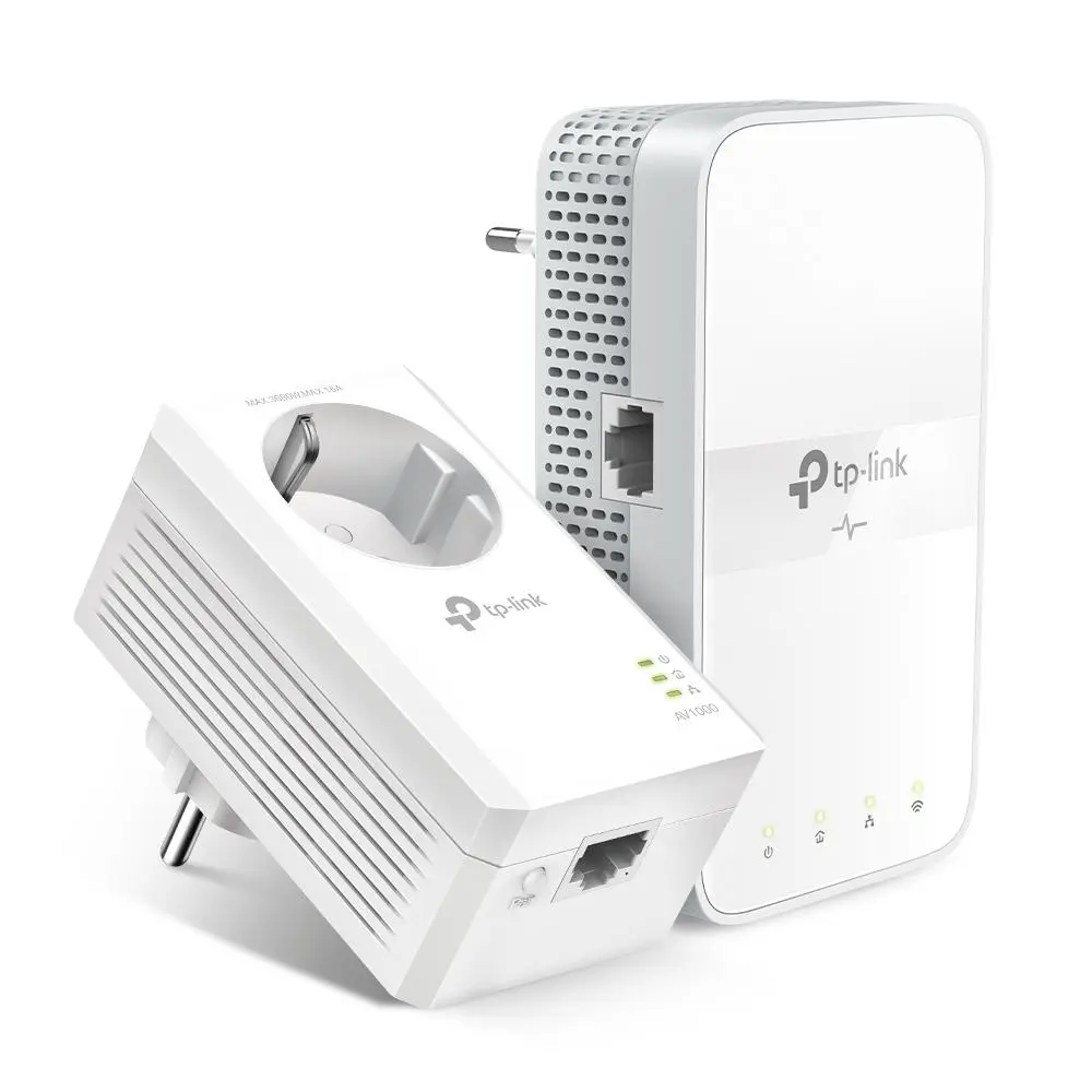 TP-Link TL-WPA7617 V1 - powerline adapter - 802.11a/b/g/n/ac - wall-pluggable Homeplug / PowerLine