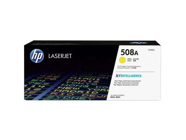 HP - 508A gul original LaserJet-tonerkassett