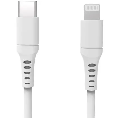 GEAR - Ladekabel USB-C til Lightning 3m Hvit MFI C94