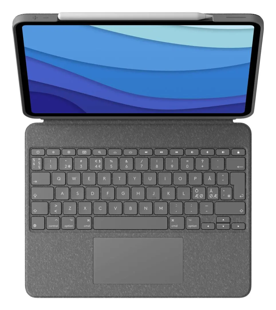 LOGITECH - iPad Pro 12.9'' Combo Touch, Grey (Nordic)