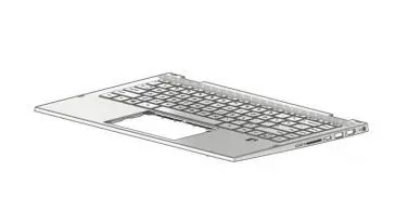 HP - TOP COVER FTL W KB AHG SL