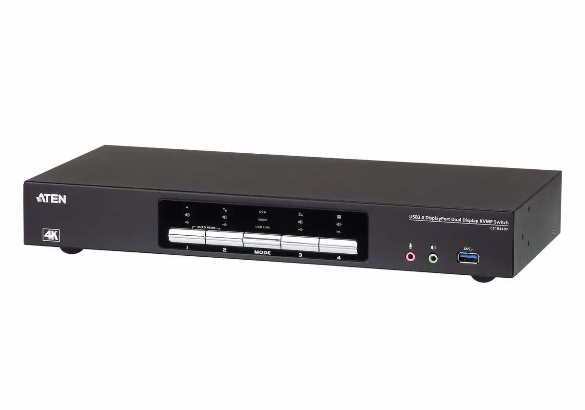 ATEN - KVM Switch | CS1944DP | 8in x 2out | 4096x2160 60Hz