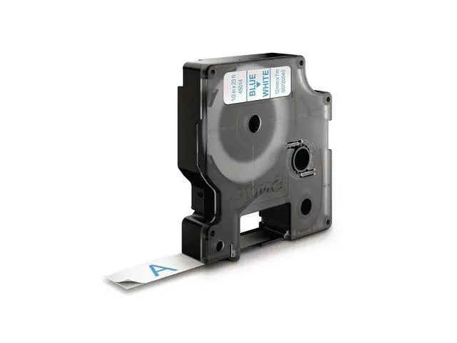 DYMO - D1 12mm Tape blue/white