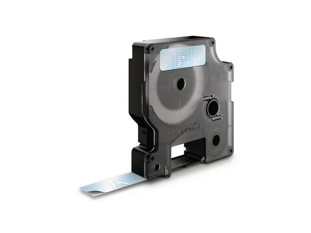 DYMO - D1 12mm Tape Clear/White