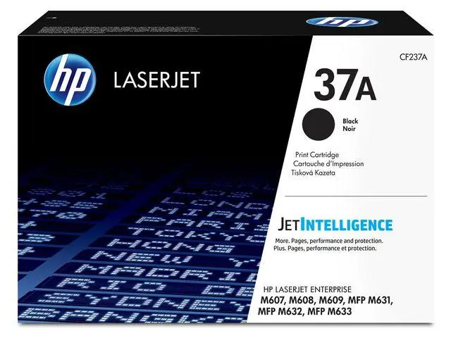 HP - Toner/37A LaserJet Cart BK