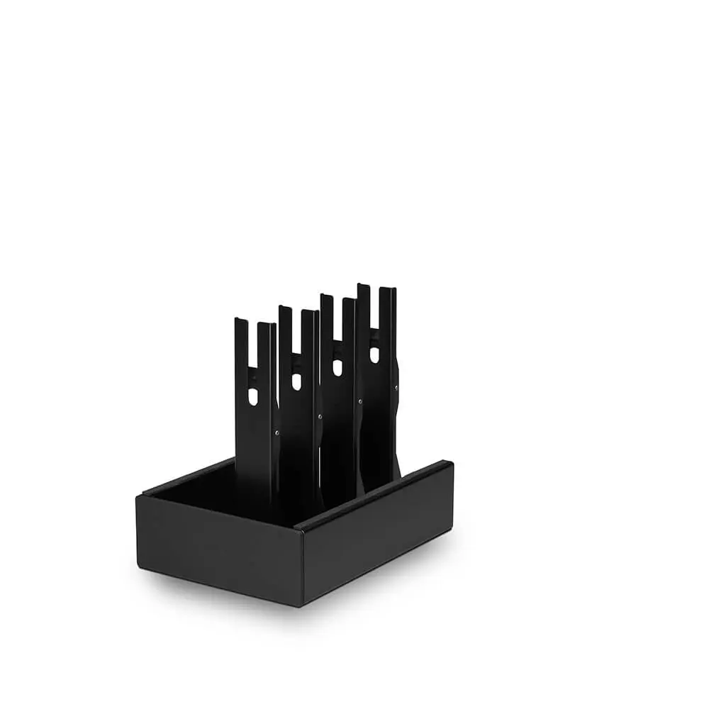 FLEXSON - Docking for Sonos AMP 4x Black