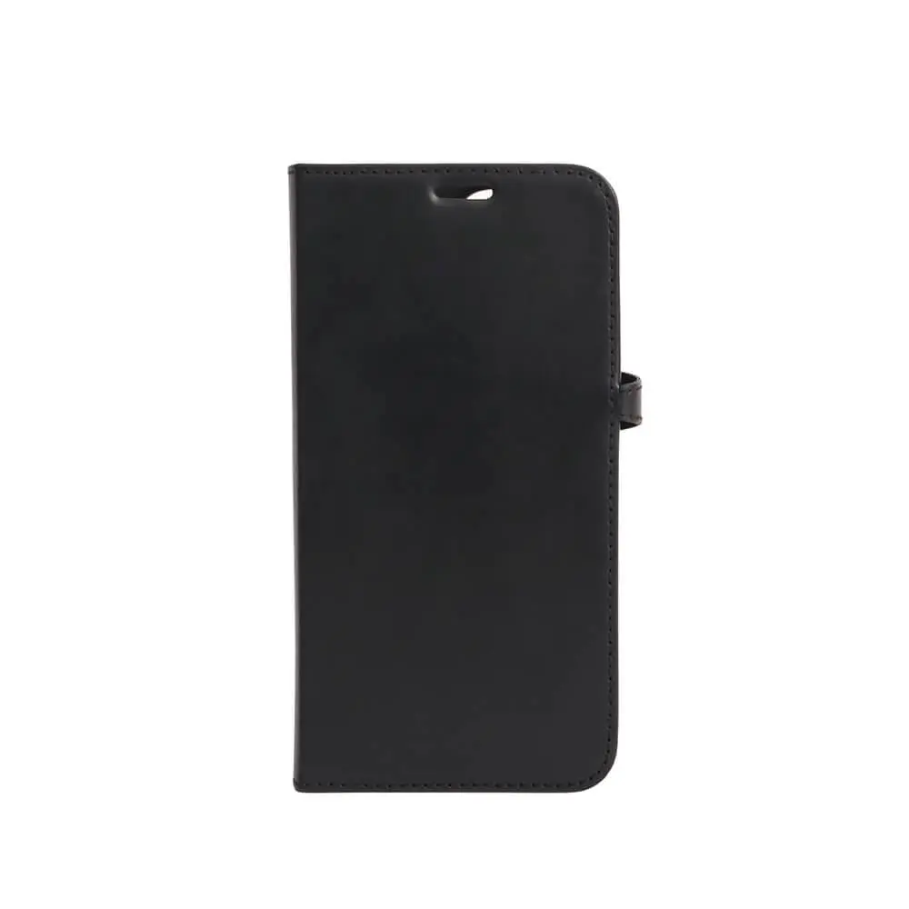 BUFFALO - 2in1 Wallet Leather 3 card iPhone 13 Pro Max Black