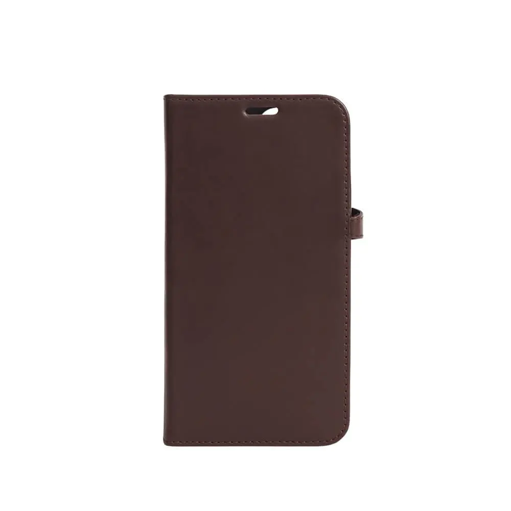 BUFFALO - 2in1 Wallet Leather 3 card iPhone 13 Pro Max Brown