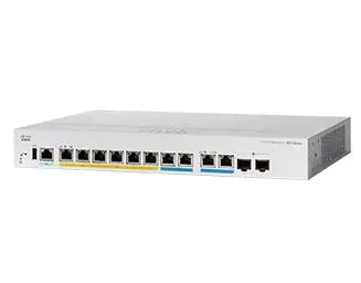Cisco - Business 350 Series CBS350-8MP-2X - switch - 8 porter - Styrt