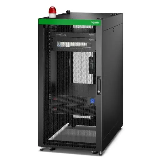 APC - Schneider Electric Easy Micro Data Center - rack - sokkelskapkonfigurasjon - 24U