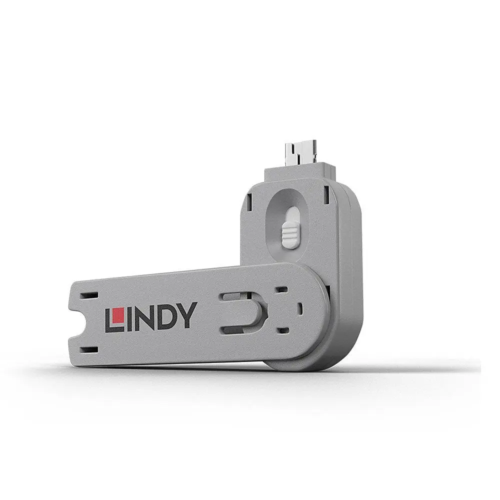 Lindy - USB Type A Port Blocker Key - USB-portsperrer